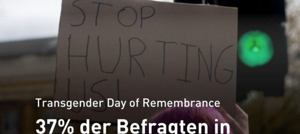 „Mich hat keiner gefragt“ – Transfeindlichkeits-Statistik