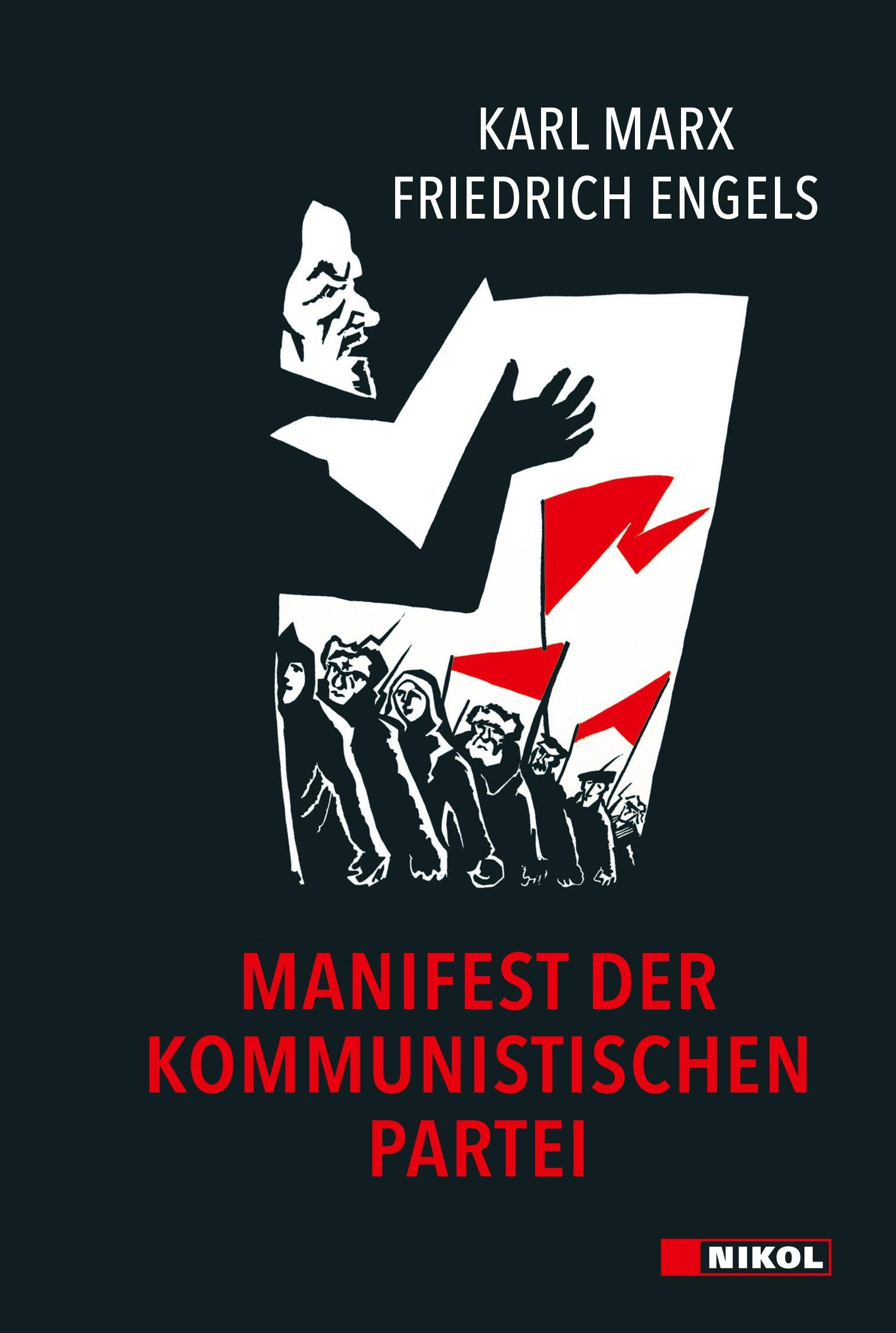 Manifest der Kommunistischen Partei - Karl Marx, Friedrich Engels - Buchcover