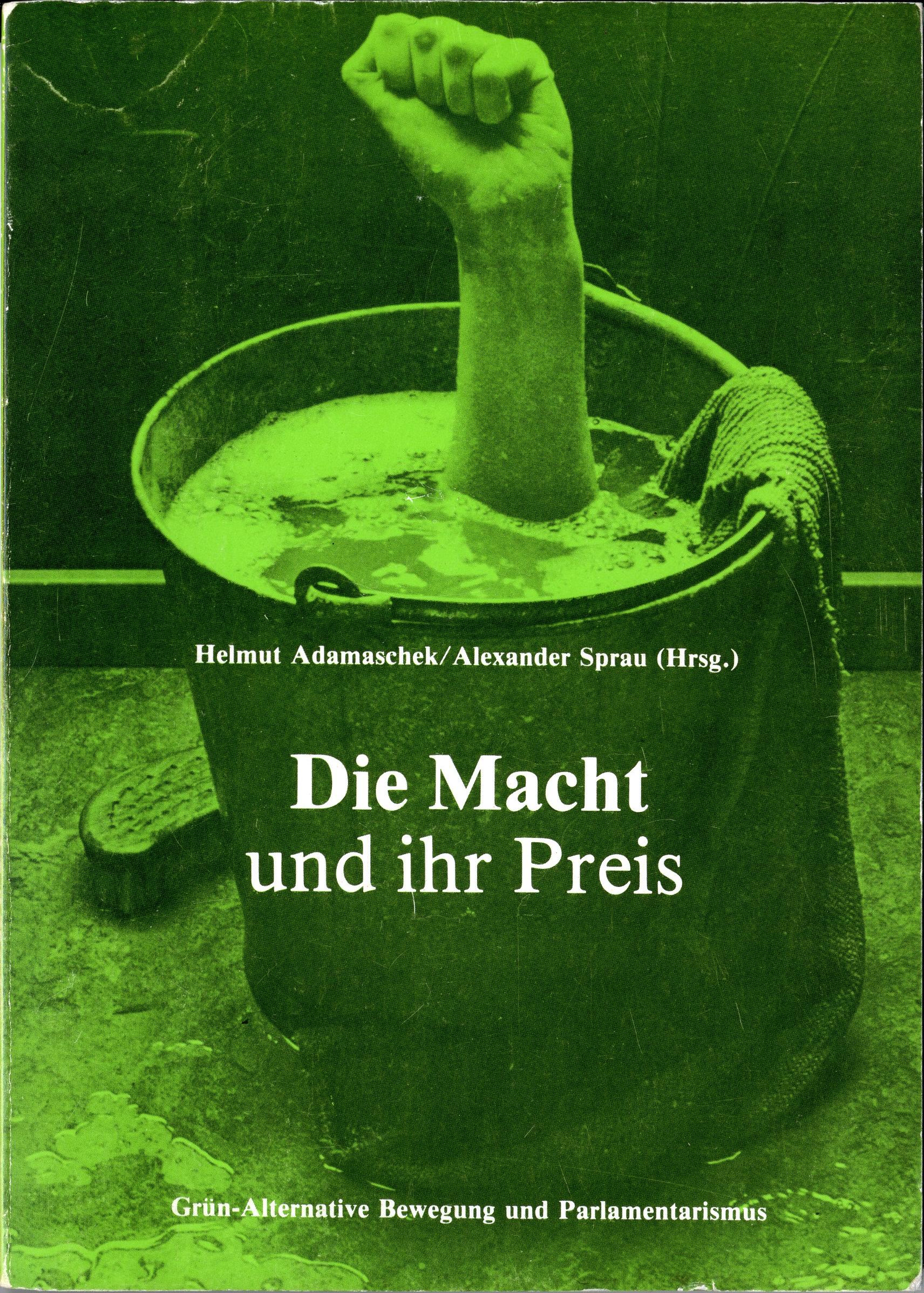 Grün-Alternative Bewegung und Parlamentarismus - Buchcover