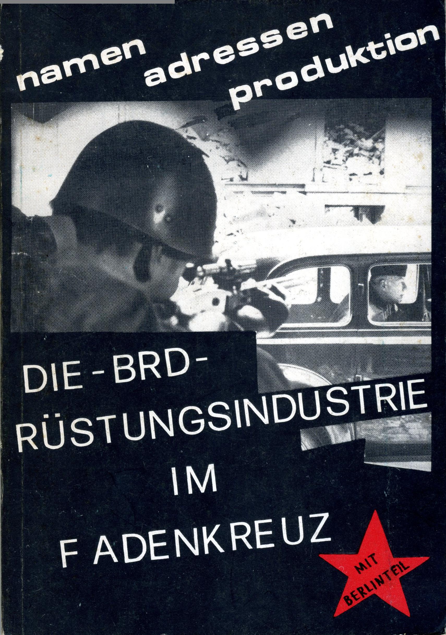 Die BRD-Rüstungsindustrie im Fadenkreuz - Buchcover